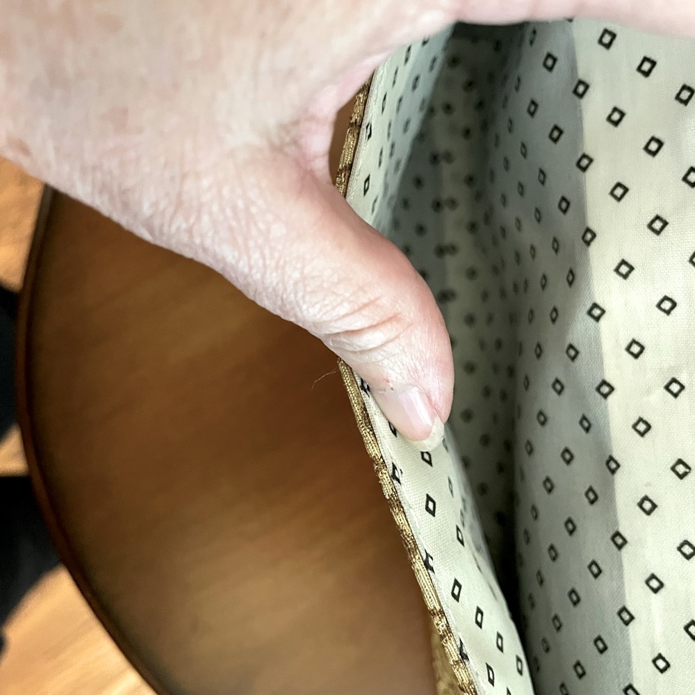 Vintage envelope purse from 1950’s or 1960’s. - Picture 4 of 5